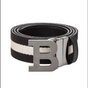 Bally Men's Reversible B Buckle Belt